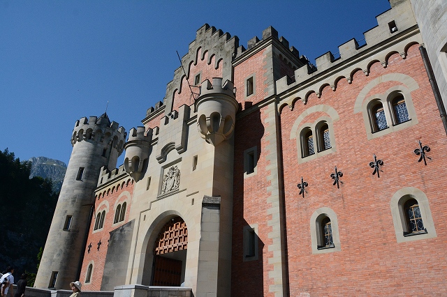 ノイシュヴァンシュタイン城　城門
