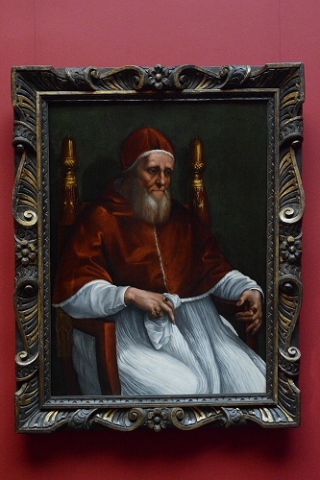 教皇ユリウス２世の肖像「ラファエル」