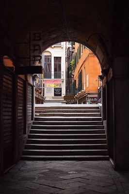 ヴェネツィアの街並み